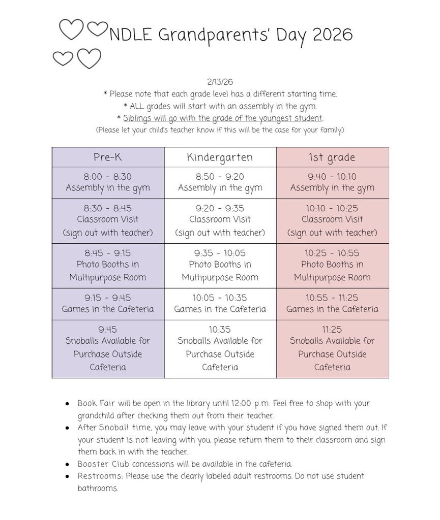 Grandparents day schedule