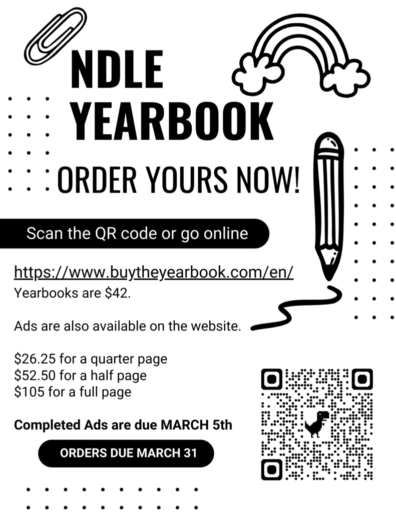 yearbook flyer