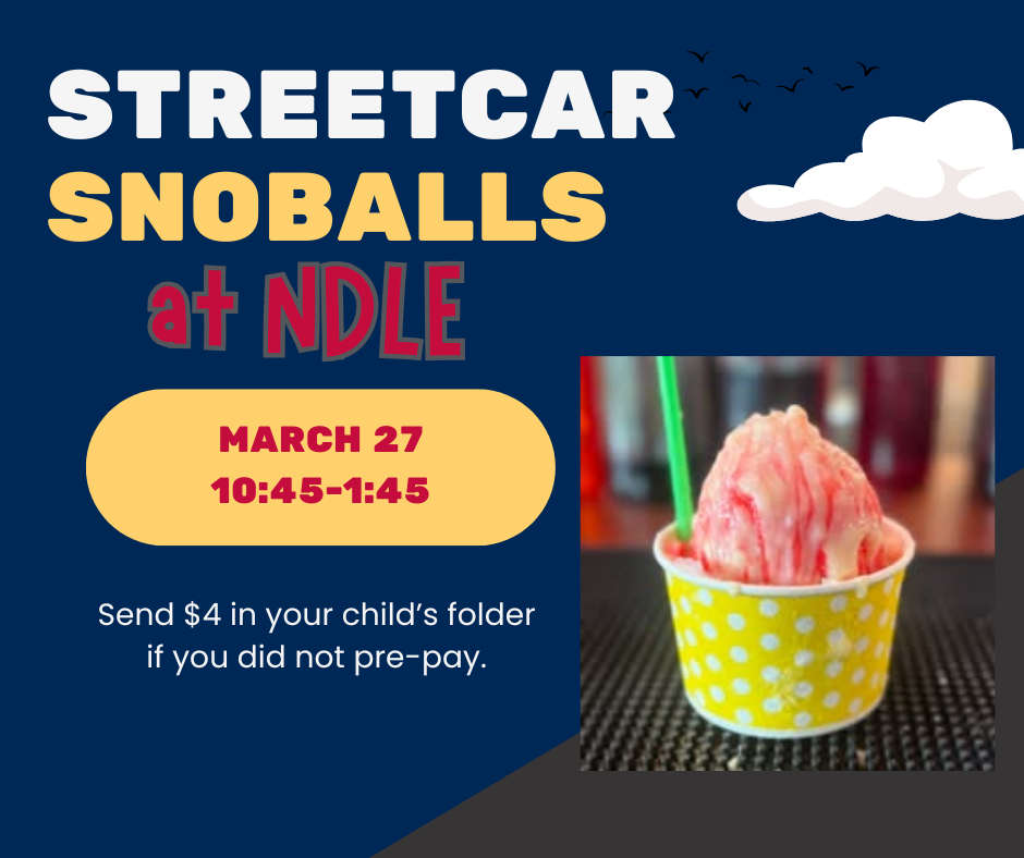 streetcar snoballs March 27