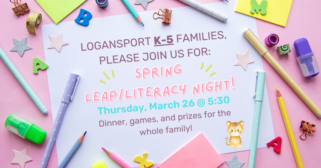 Spring LEAPLiteracy Night
