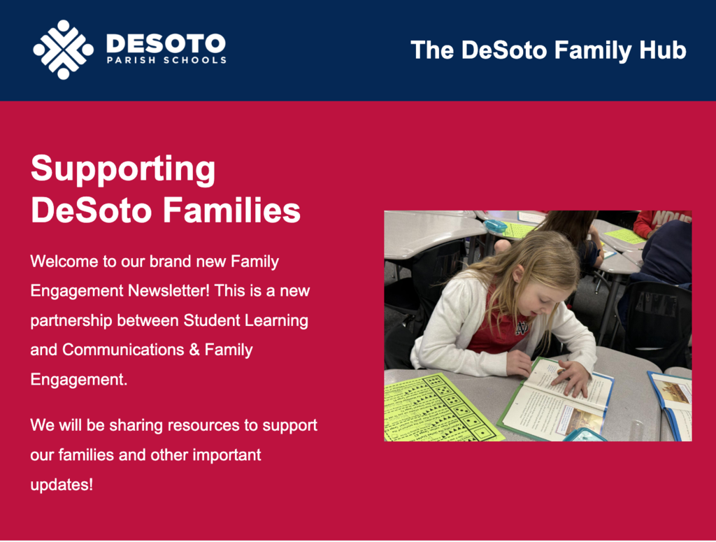 Supporting DeSoto Families