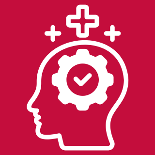 Positive mindset icon