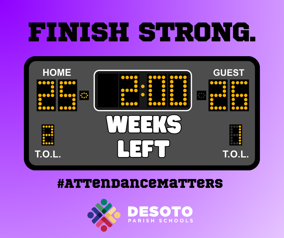 Finish Strong 2 weeks left