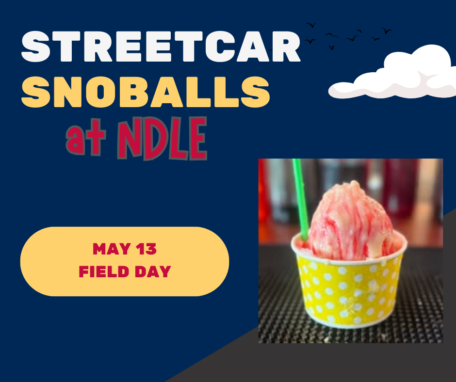 Streetcar Snoballs at Field Day on May 13