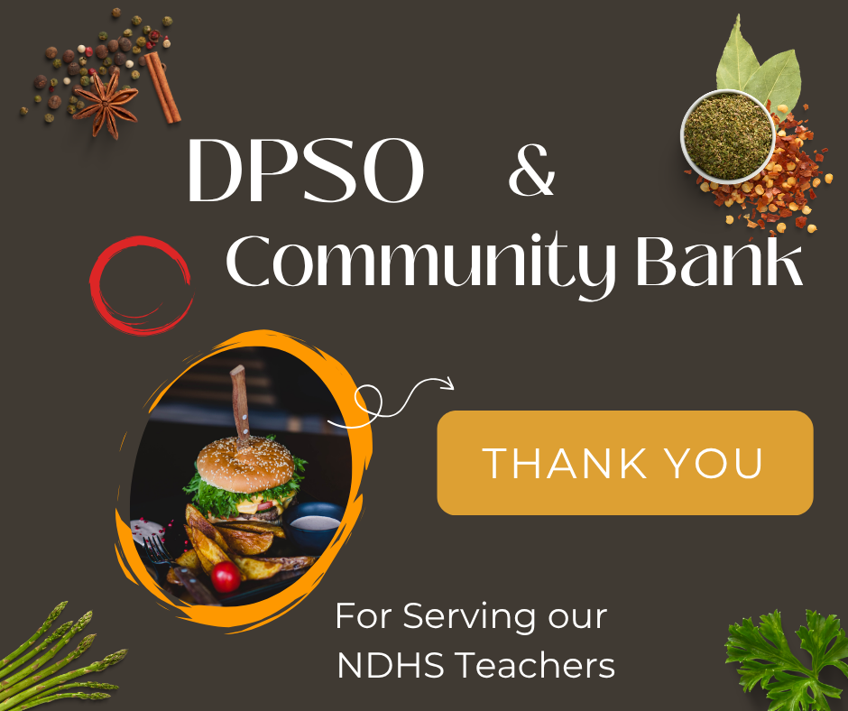 Thank you to DPSO and Community Bank