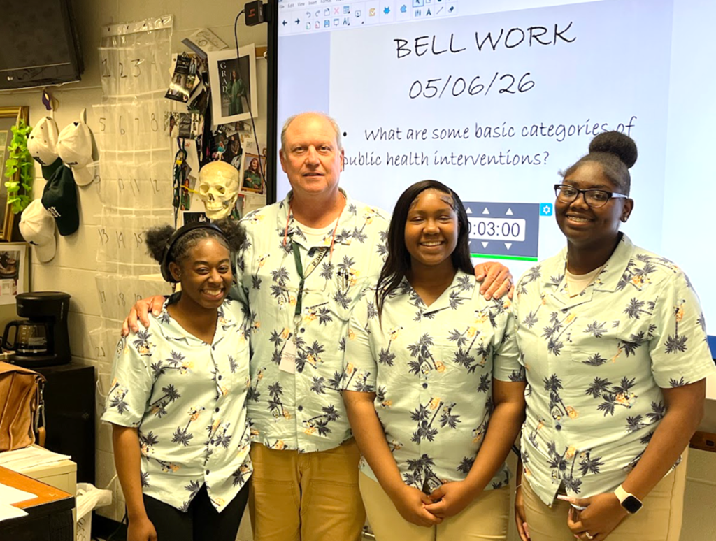“Bright Minds, Bright Futures” was on full display in Mr. Ziegler’s classroom!