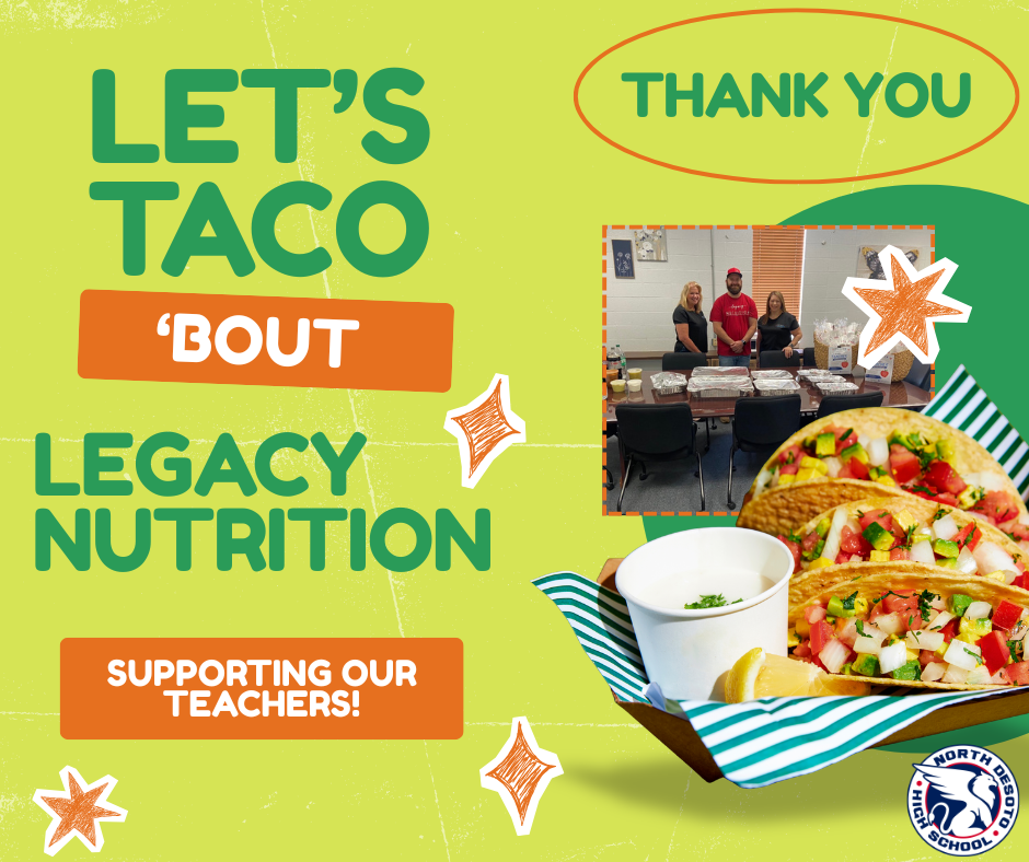 Thank you, Legacy Nutrition