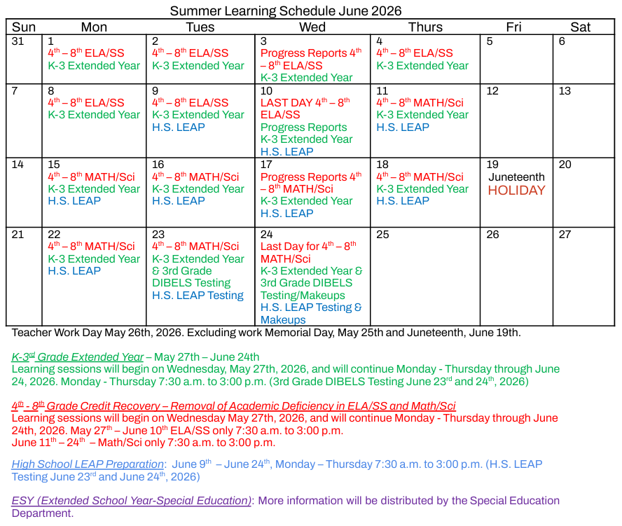 summer learning 2