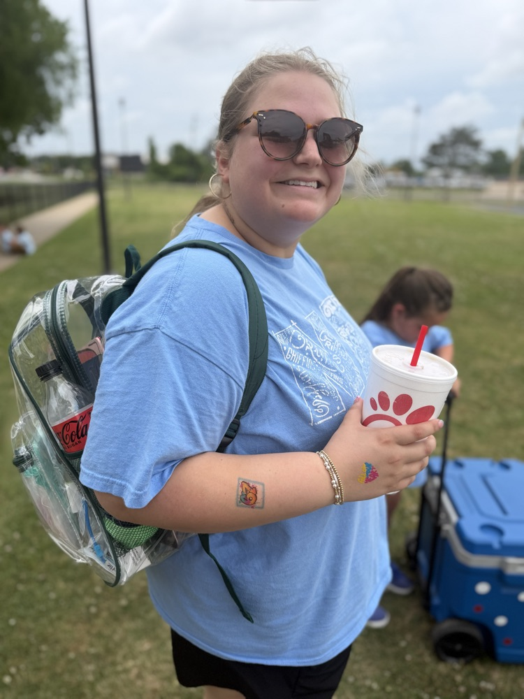teacher on a field trip