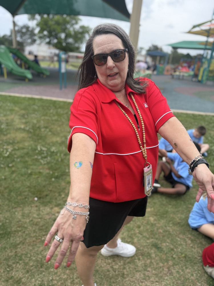 teacher on a field trip