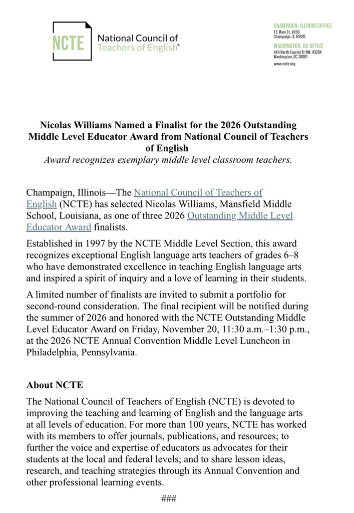 awards press release 