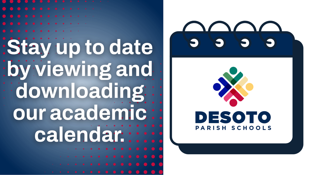 Stay up to date by viewing and downloading our academic calendar!
