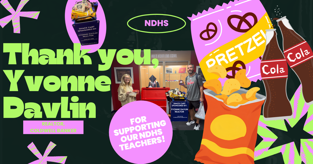 Thank you to Yvonne Davlin for treating our teachers