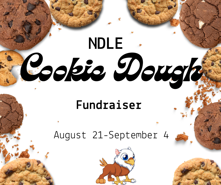 Cookie Dough Fundraiser August 21 through September 4