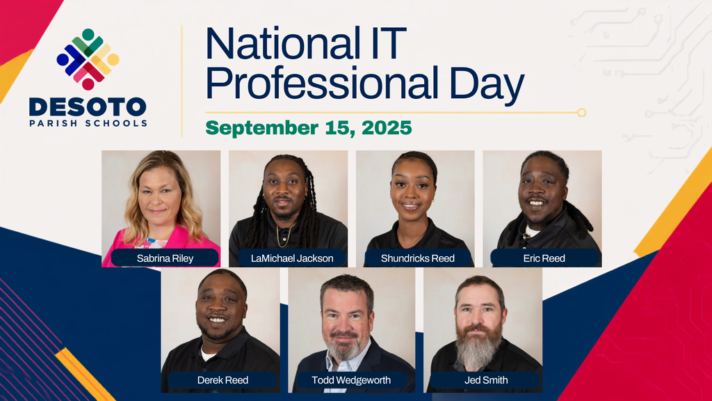 A promotional banner with six headshots and names for National IT Professional Day on September 15, 2025.