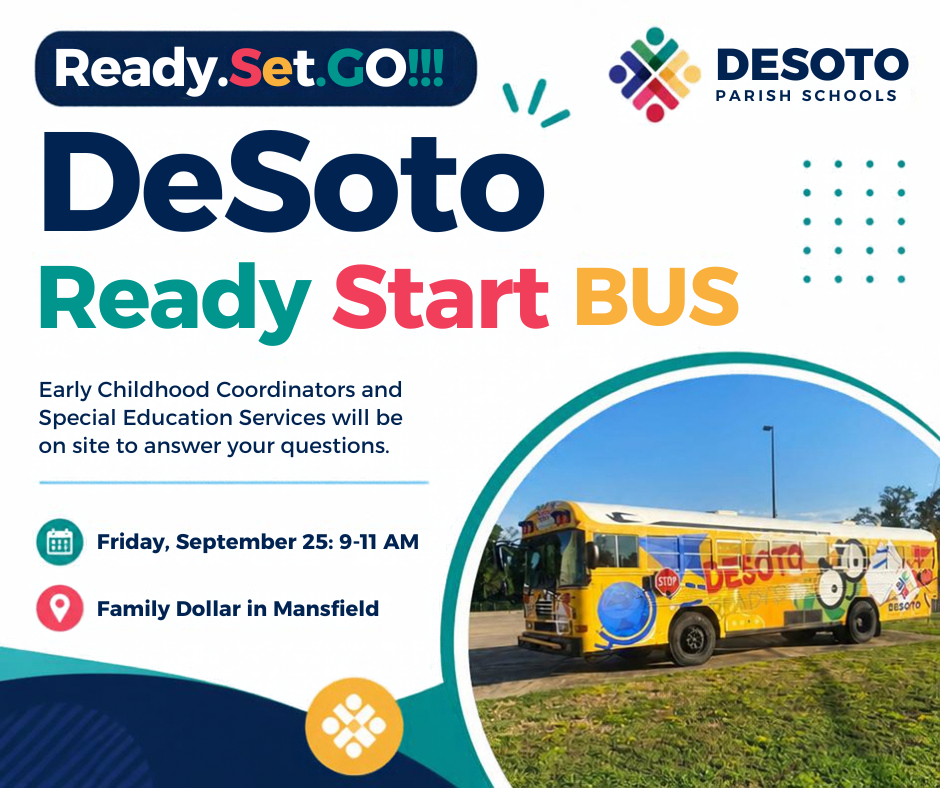 Advertisement for DeSot Ready Start BUS, showing a bus on grass. Date: Friday, September 25, 9:11 AM. Location: Family Dollar in Mansfield.