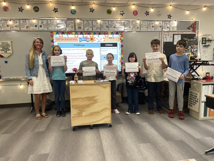 photo of the 5/6 class on Drummond 