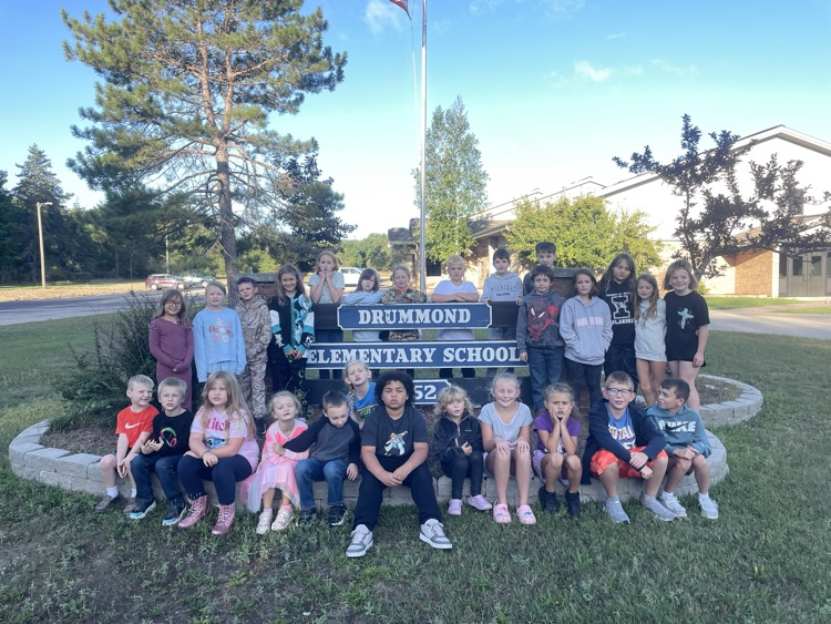 Drummond elementary students