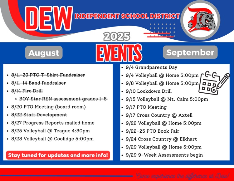 AugSept Events
