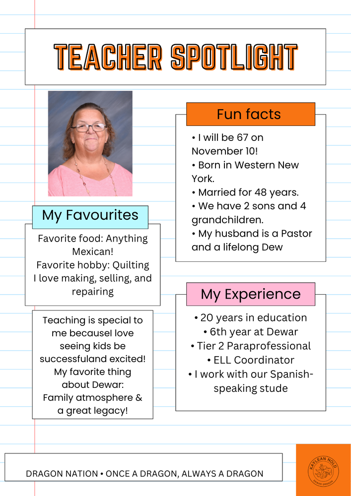 teacher spotlight