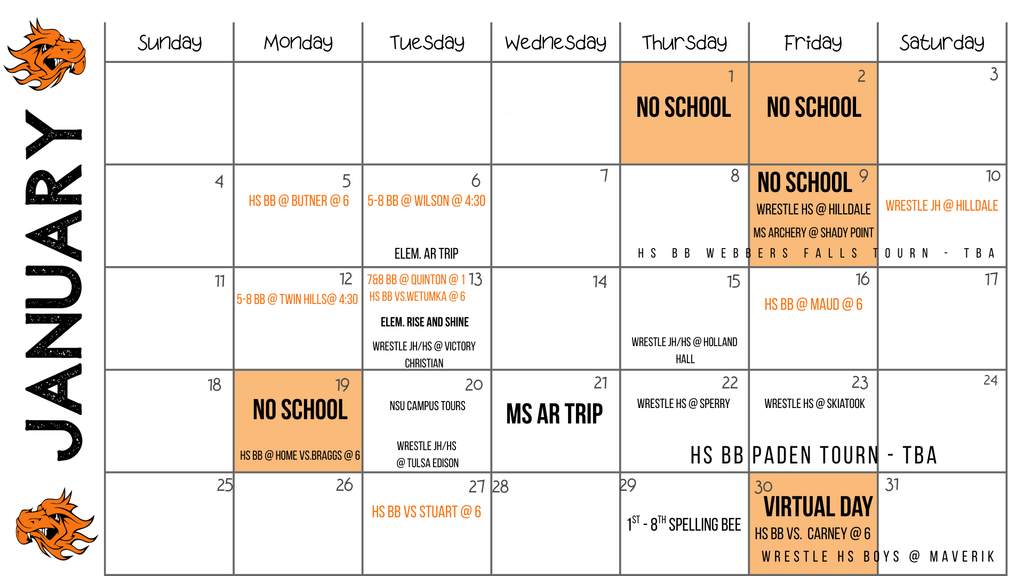 this month in dragon nation