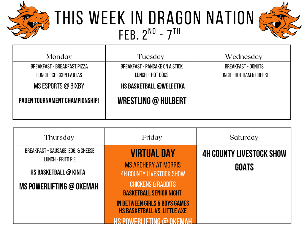 this week in dragon nation