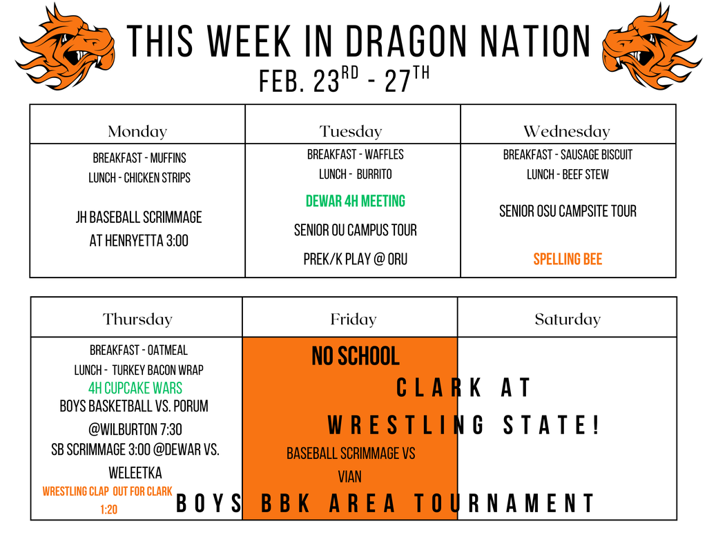 this week in dragon nation