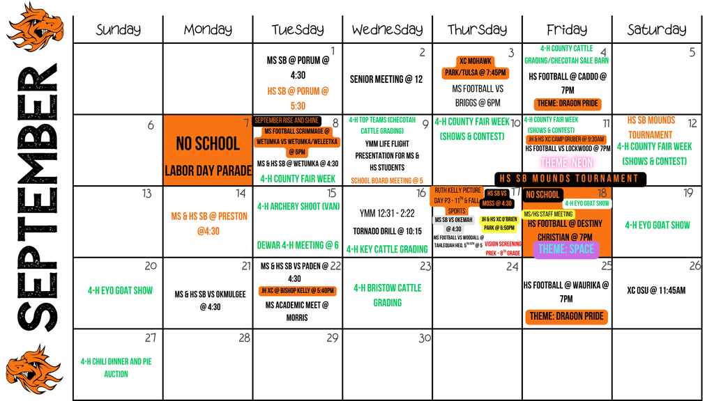 the month