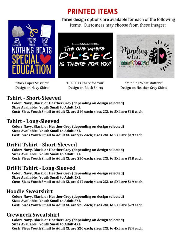page 2 of fundraiser information packet