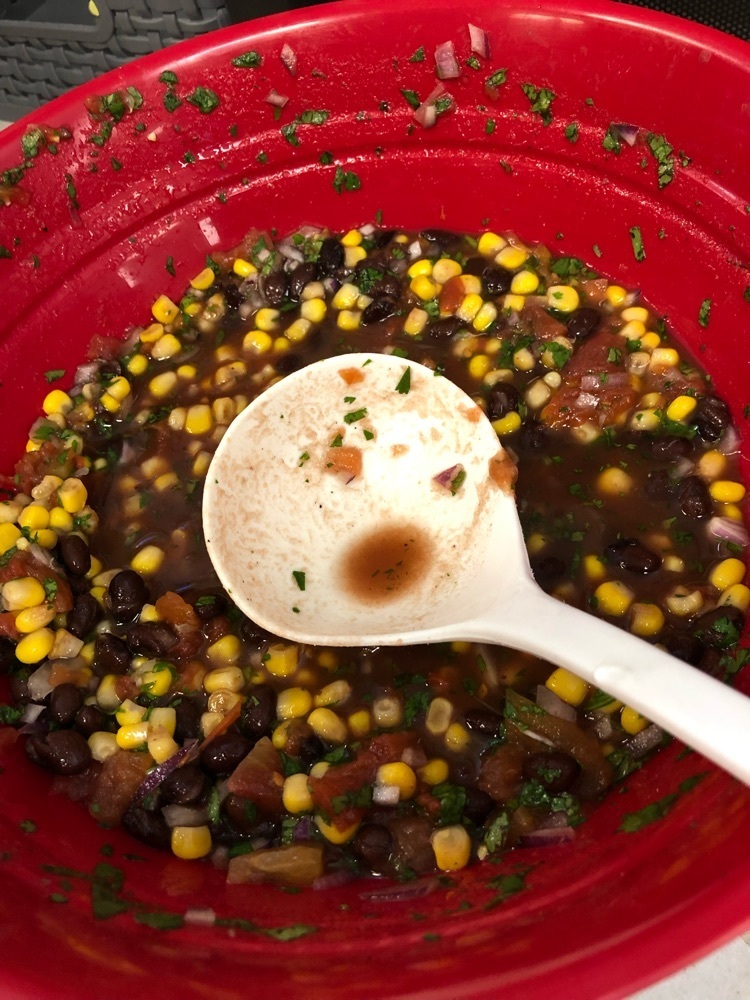 black bean and corn salsa