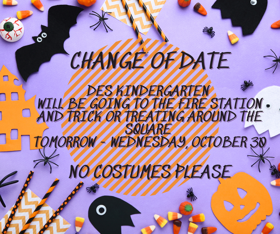 change of date