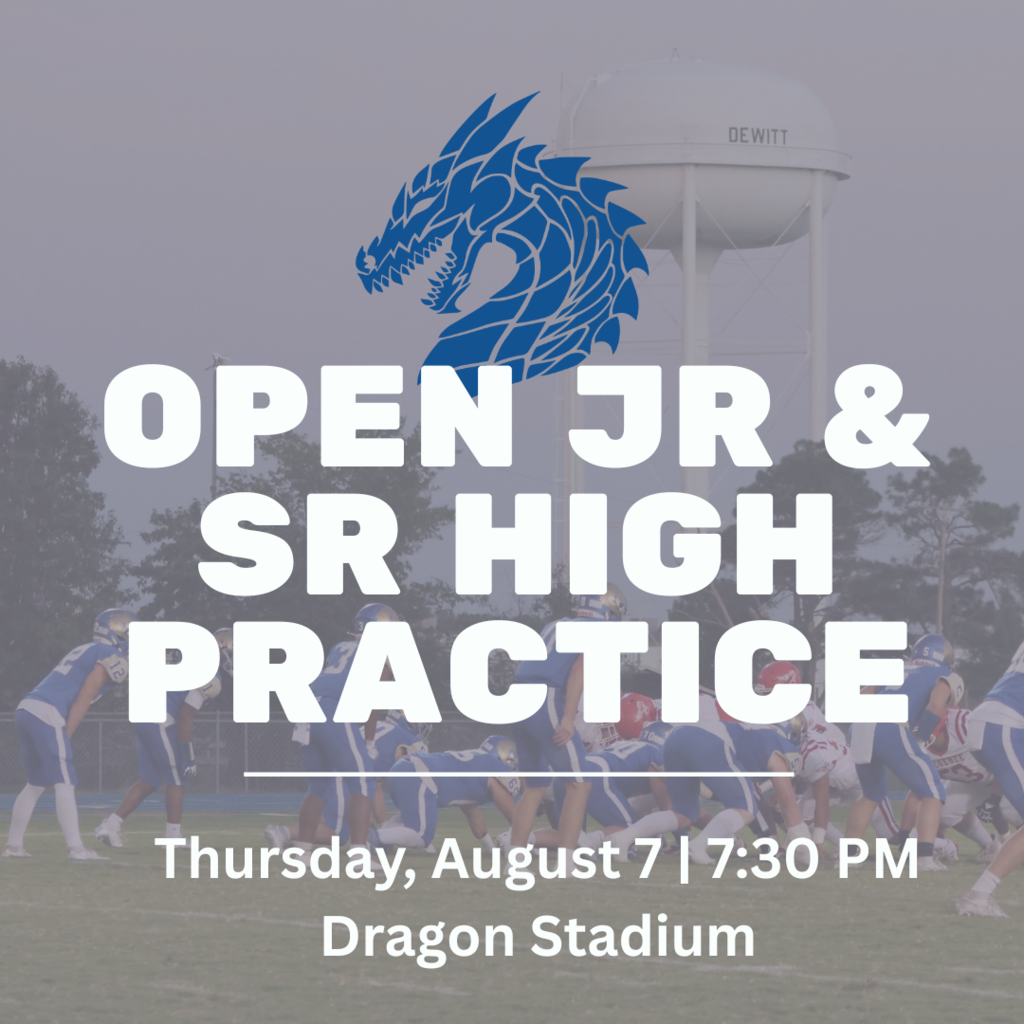 open jr & sr high practice