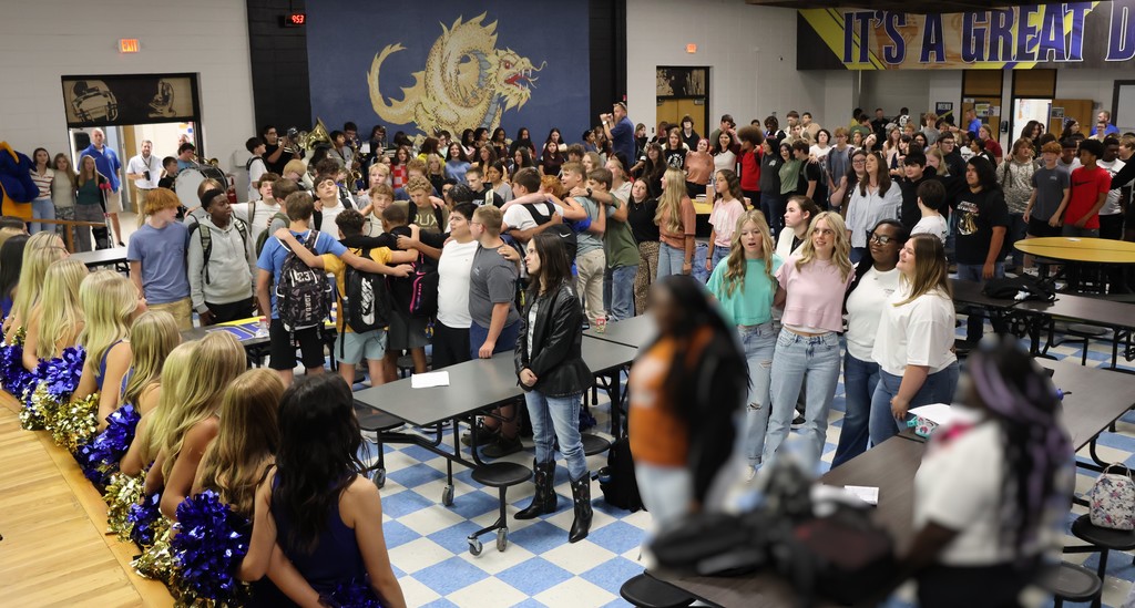 Students at DHS had a Back to School Assembly. 