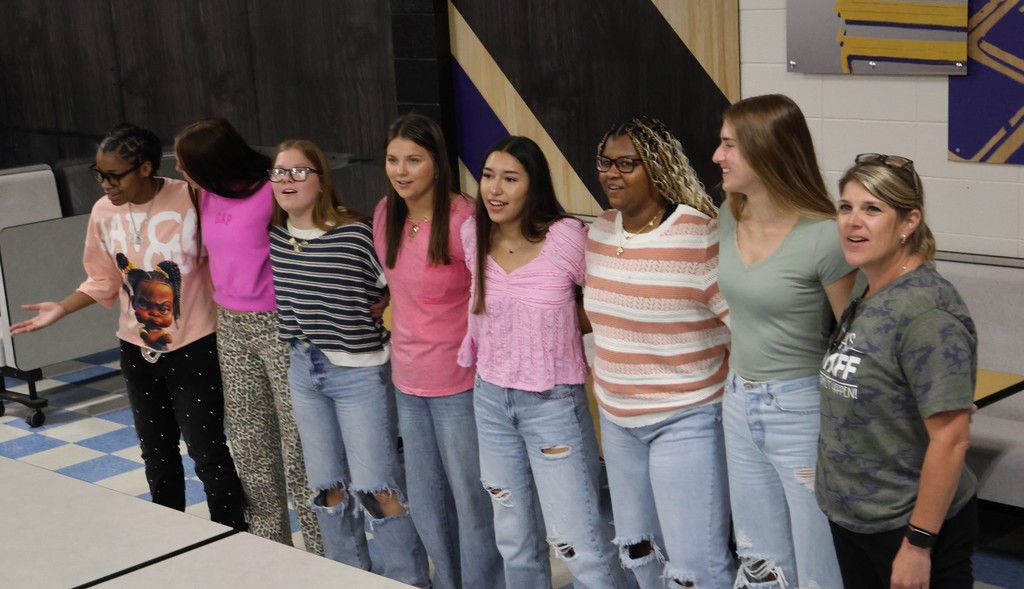 Students at DHS had a Back to School Assembly. 