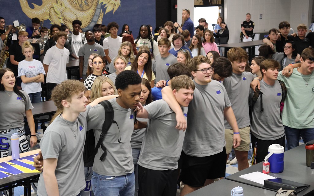 Students at DHS had a Back to School Assembly. 