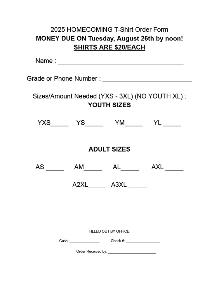 order form