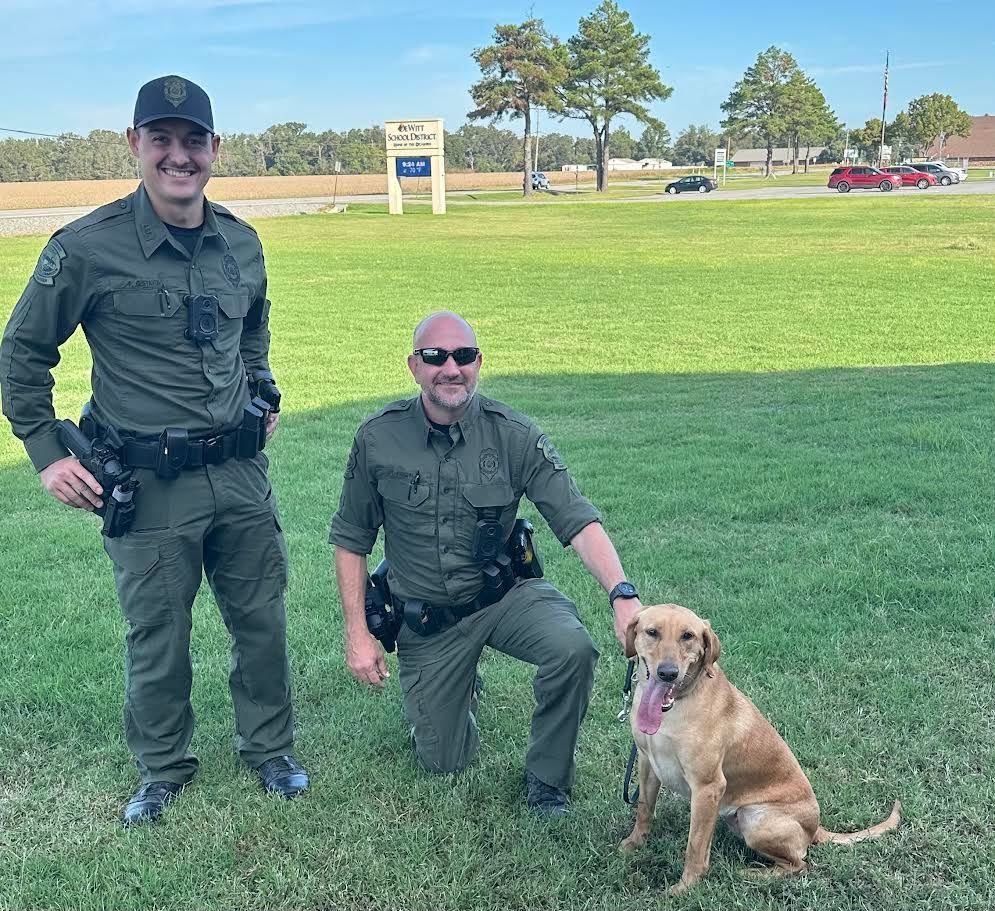 AGFC  Game Wardens & Dog