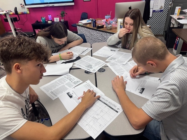 Students traveled to learning stations where they built background knowledge in order to fully understand and appreciate the story we were about to read, which was set in the Middle East. They researched conflict in the region, tried hummus, watched a slam poetry session, and made inferences on quality of life for citizens of that area in that time period.