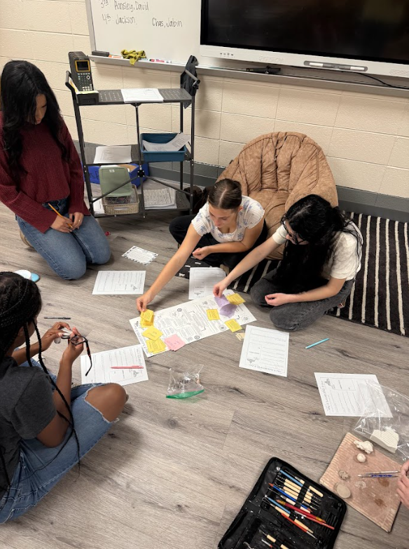 Students in Mrs. Beaton’s Civics class have been studying the Legislative branch and the process of how a bill becomes a law. They played a game simulating this process and discovered that most bills never make it through the entire process and become laws, and the ones that do make it through have been thoroughly vetted by multiple committees before making it to the President’s desk.