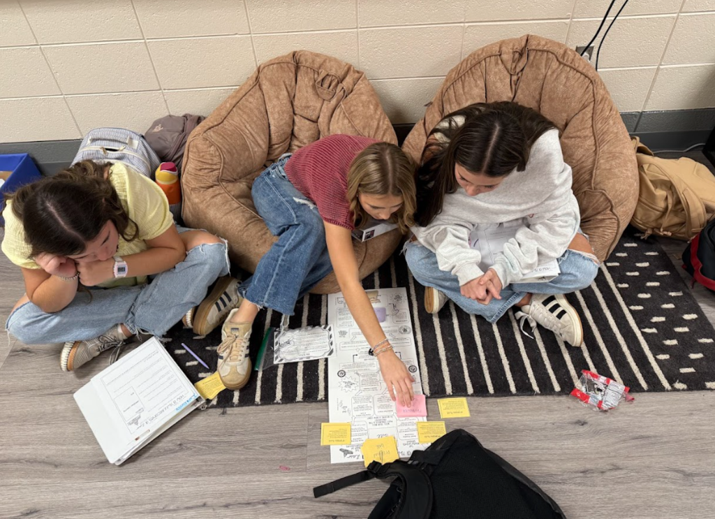 Students in Mrs. Beaton’s Civics class have been studying the Legislative branch and the process of how a bill becomes a law. They played a game simulating this process and discovered that most bills never make it through the entire process and become laws, and the ones that do make it through have been thoroughly vetted by multiple committees before making it to the President’s desk.