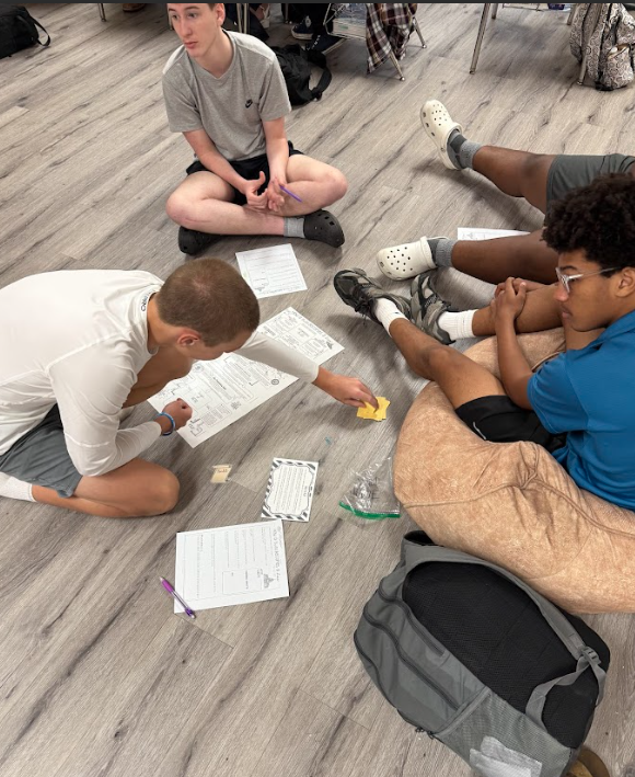 Students in Mrs. Beaton’s Civics class have been studying the Legislative branch and the process of how a bill becomes a law. They played a game simulating this process and discovered that most bills never make it through the entire process and become laws, and the ones that do make it through have been thoroughly vetted by multiple committees before making it to the President’s desk.