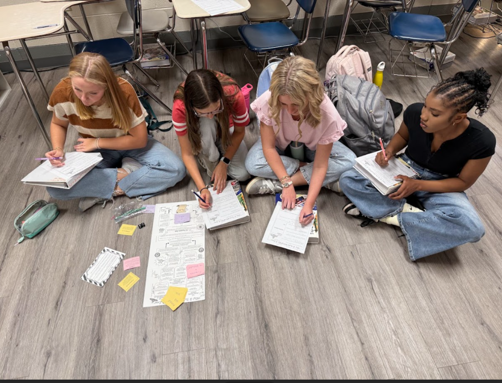 Students in Mrs. Beaton’s Civics class have been studying the Legislative branch and the process of how a bill becomes a law. They played a game simulating this process and discovered that most bills never make it through the entire process and become laws, and the ones that do make it through have been thoroughly vetted by multiple committees before making it to the President’s desk.