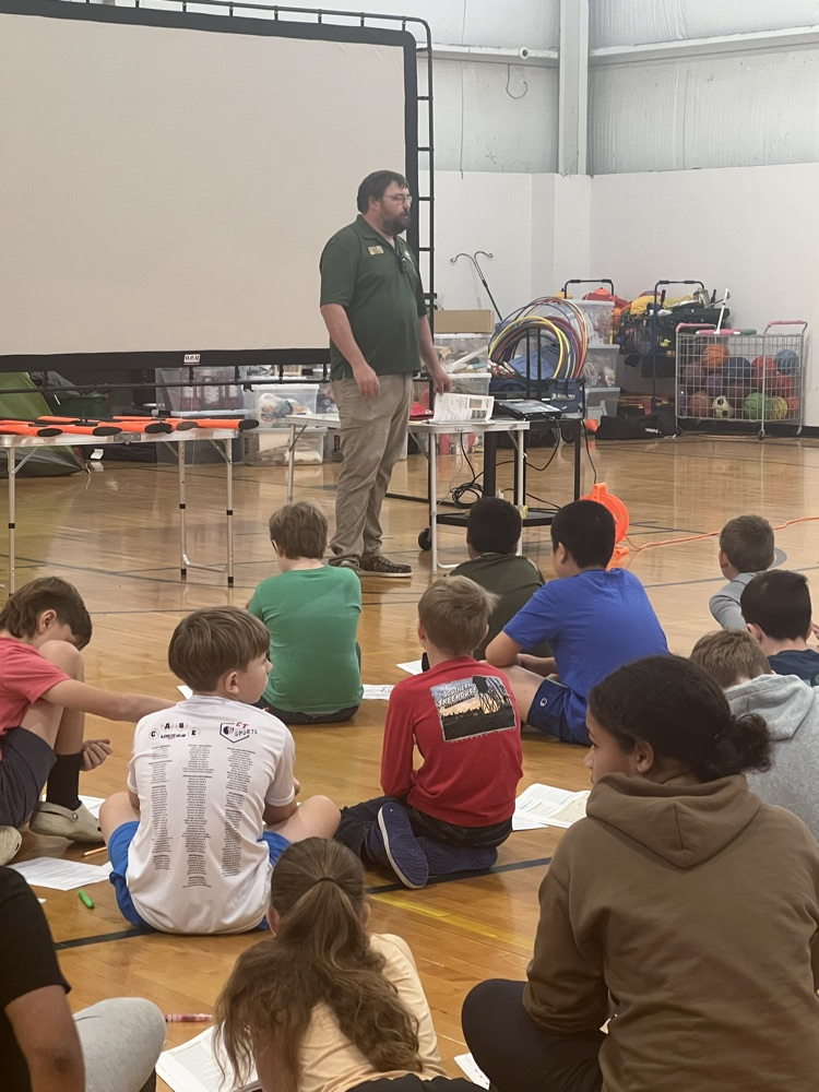 Wil Hafner teaching hunters Ed