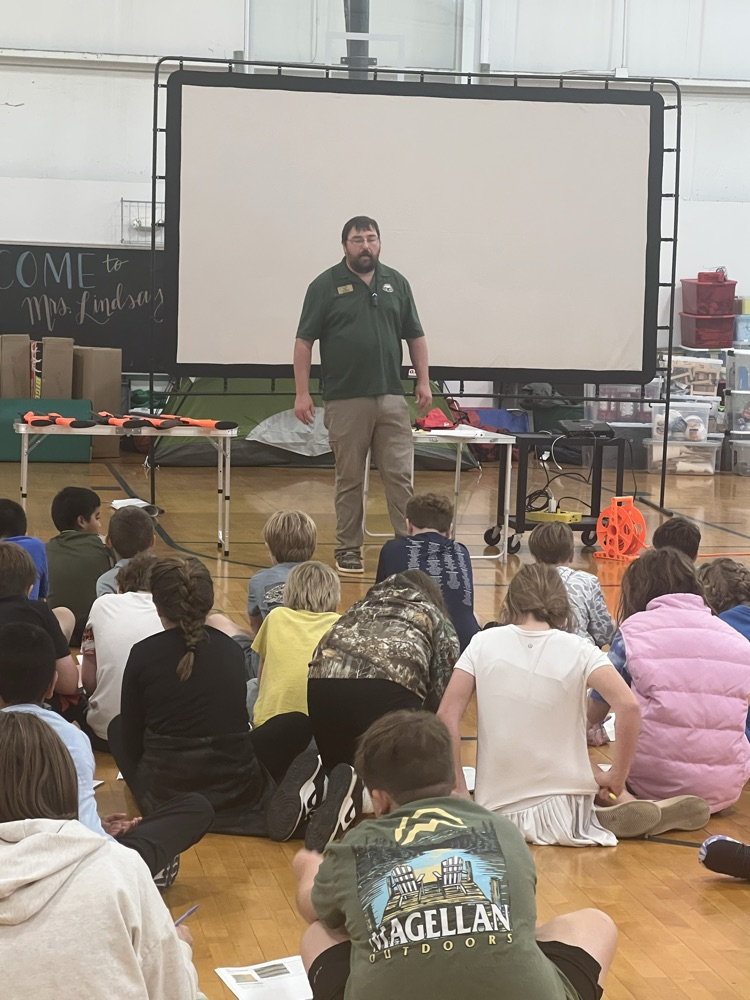 Wil Hafner teaching hunters Ed