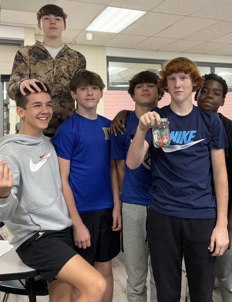 Who says algebra has to be no fun!?? We’ve been learning about different kinds of functions and today we learned about Absolutely Value Functions. Student had to guess the number of die (isn’t that the plural of dice), find the absolute guessing error and then graph the function.  Remarkably, no one asked if they could have the dice to shoot them later. 😂