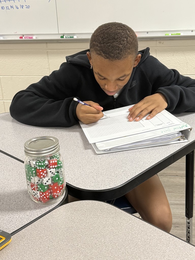 Who says algebra has to be no fun!?? We’ve been learning about different kinds of functions and today we learned about Absolutely Value Functions. Student had to guess the number of die (isn’t that the plural of dice), find the absolute guessing error and then graph the function.  Remarkably, no one asked if they could have the dice to shoot them later. 😂