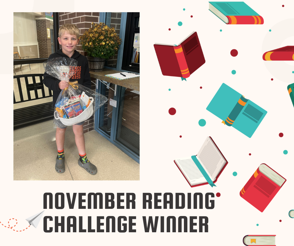 November Reading Challenge Winner