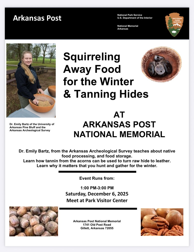 Arkansas post flyer