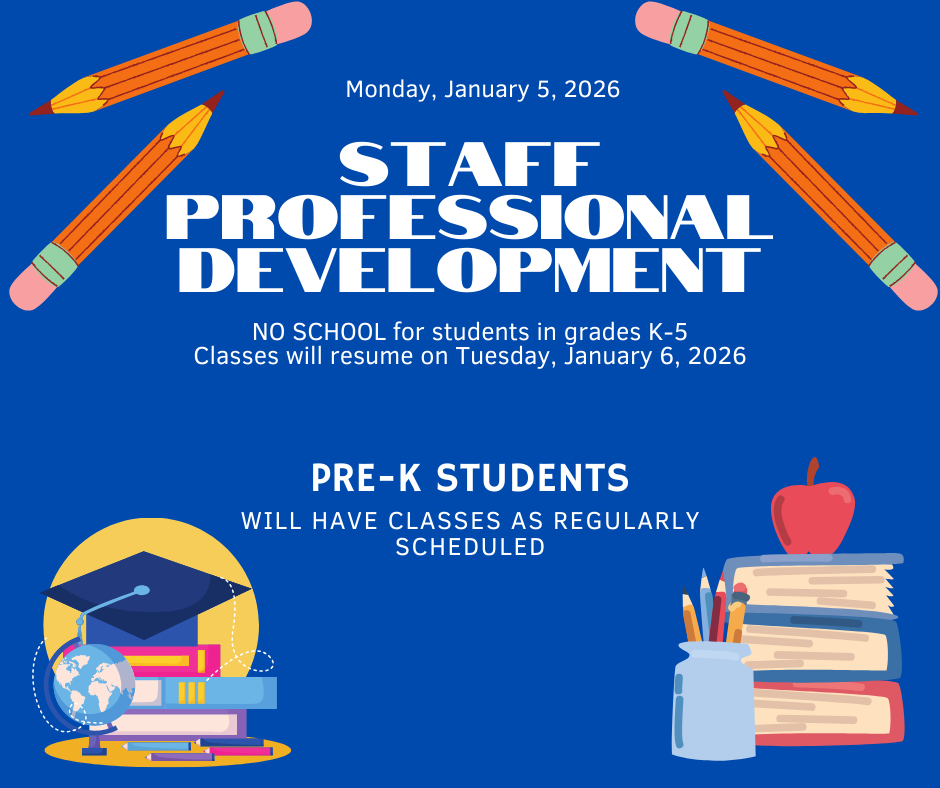 Staff Work Day January 5