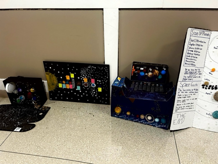 student solar system projects